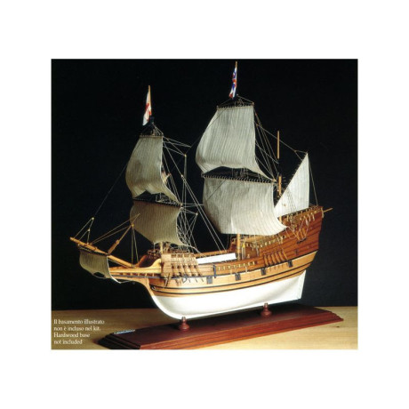 AMATI Mayflower anglická galeóna 1620 1:60 kit