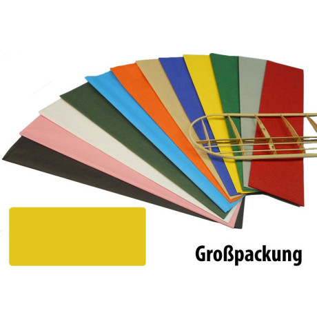 Krick potahový papír žlutý 18g/m2 51x76cm (50)