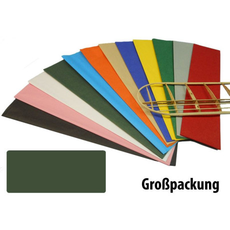 Krick potahový papír tmavě zelený 18g/m2 51x76cm (50)