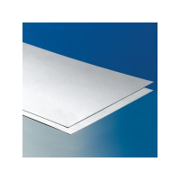 Krick Fehér ABS tábla, méretei 600x200mm, vastagsága 1mm. Az univerzális ütésálló műanyag sima, fényes, vágható, fúrható és csiszolható.