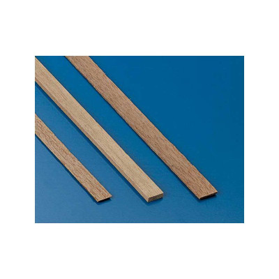 Krick Lišta ořech 4x4mm 1m (10)