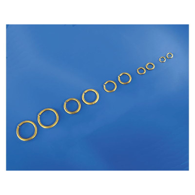 Krick kroužek mosaz 4mm (cca 100)