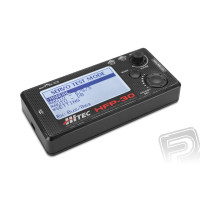 HITEC digitális szervoprogramozó (minden sorozat) és szervó teszter. A HS-5xxx, HS-7xxx, HSB-9xxx, Dxxx sorozatú HITEC digitális szervók programozásához és minden típusú szervó (digitális és analóg) teszteléséhez. Lehetőség két szervó szinkron programozására, a vezérlőimpulzusok szélességének és váltakozásának mérésére és sok más funkcióra.