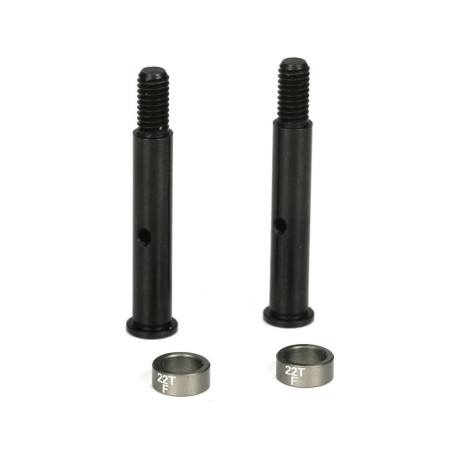 TLR 22T: Hřídel předního kola (2)