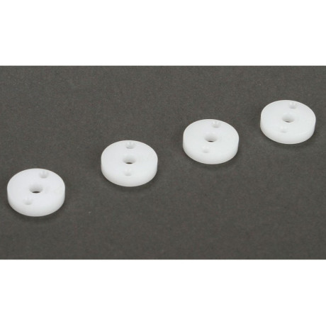 TLR 22 všechny/SCTE: Píst tlumiče 12mm 2x1.6mm CNC (4)