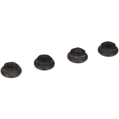 Matice 4mm nízká zoubkovaná (4)