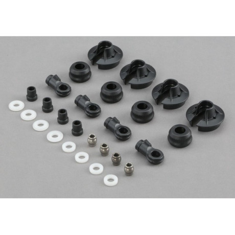 TLR 5IVE-B/8T/Mini: Plastové díly tlumiče (4)