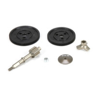 A TLR 22 Direct Drive System átalakító készlet 1:10 2WD 22SCT, 22SCT 2.0, 22T 2.0 Stadium Truck és 22 3.0 MM Buggy átalakítására szolgál. Kifejezetten új fogaskerekekkel és 7075-T6 eloxált alumínium könnyűszerkezetes kerékagyakkal tervezték a forgó tömeg csökkentése érdekében. A gyorsulás és a sebesség megnövekszik.