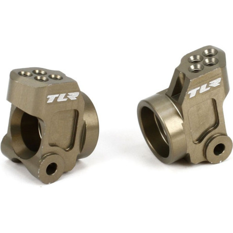 TLR 22/2.0/T/SCT: Držák náboje zadní hliník