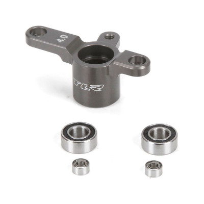 TLR 8ight 4.0: Páka plynu 3-ramenná hliník, lož.