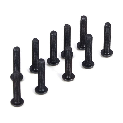 Šroub ocel imbus půlkulatá hlava M2.5x12mm (10)