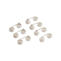 Pótalkatrész Traxxas jeladókhoz: rugós érintkezők az akkumulátor dobozhoz.