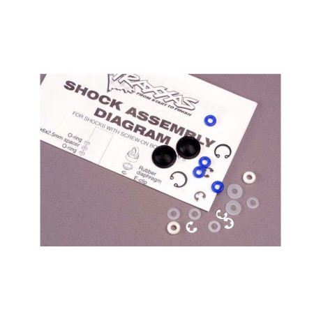 Traxxas - sada těsnění tlumičů (2)