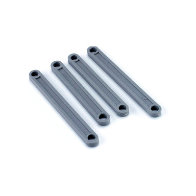 Bandit - tyč zavěsu plast černý (2+2)