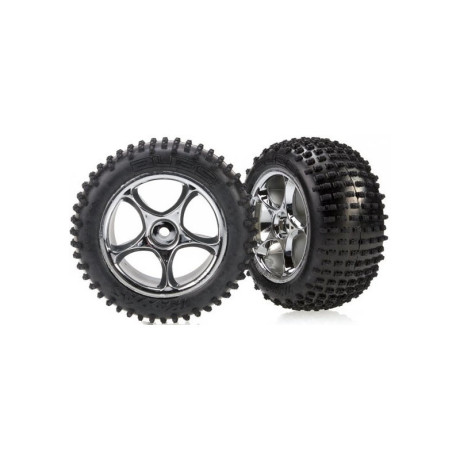 Kolo zadní Off-Road 2.2", stříbrný disk (2)