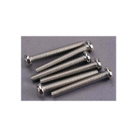 Traxxas Phillips fejű csavar M3x22 mm. A csomag 6 db-ot tartalmaz.