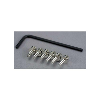 Traxxas - sada šroubů M3x10 a podložek (6), imbus