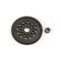 Pótalkatrész RC modellautókhoz Traxxas Nitro: első fogaskerék 66T 32DP.
