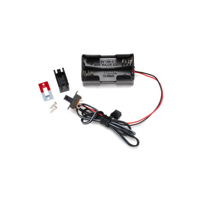 Traxxas - pouzdro baterií 4AA s vypínačem