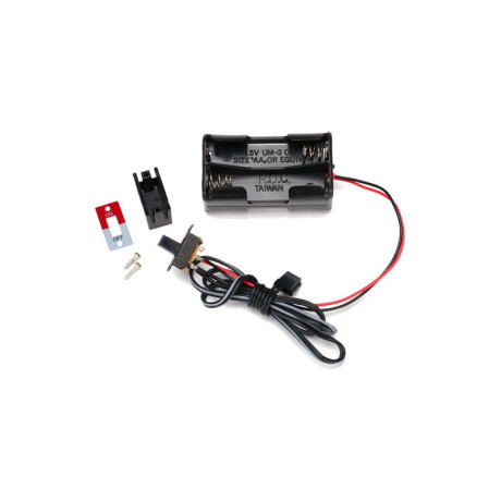 Traxxas - pouzdro baterií 4AA s vypínačem