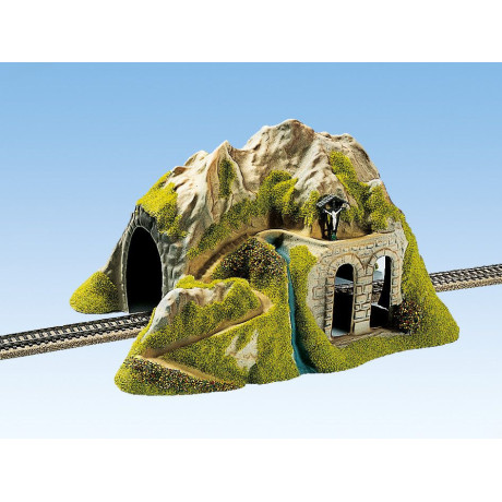 Tunel rovný - jednokoľajový 34 x 26 cm