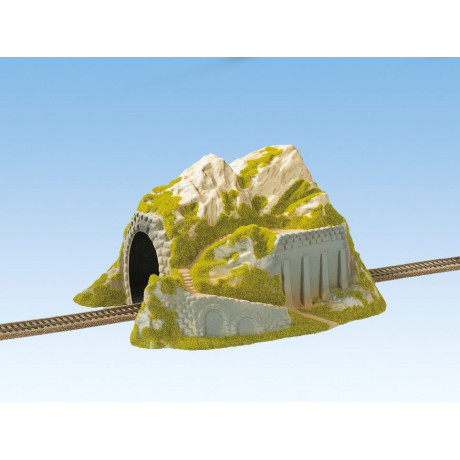 Tunel rovný - jednokoľajový 34 x 25 cm