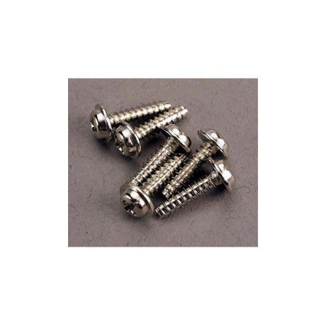 Vrut křížový hlava s přírubou zink. 3x12mm (6)