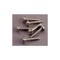 Traxxas Phillips csavar, fej gallérral 3x15 mm. 6 db.