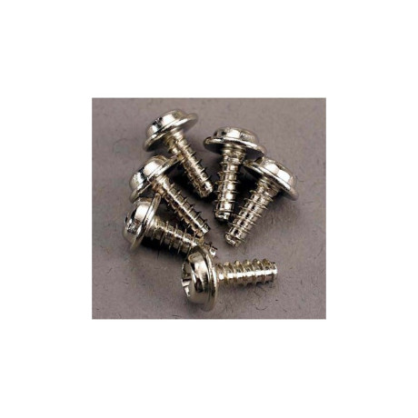 Vrut křížový hlava s přírubou zink. 3x8mm (6)
