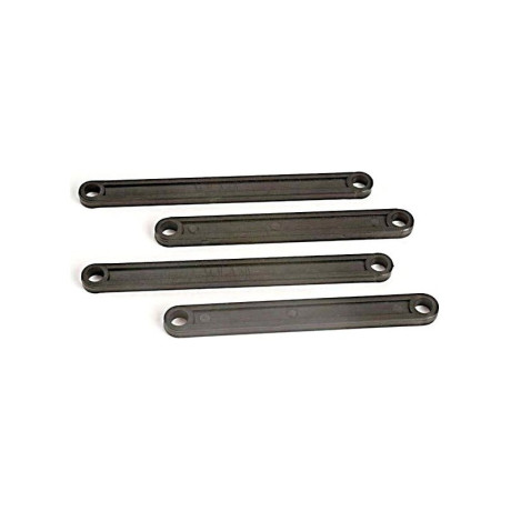 Traxxas - tyče zavěsů kol plast černé (2+2)