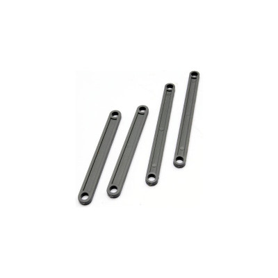 Traxxas - tyče zavěsů kol plast šedé (2+2)