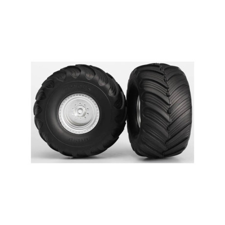 Kolo zadní Monster Jam, stříbrný disk (2)