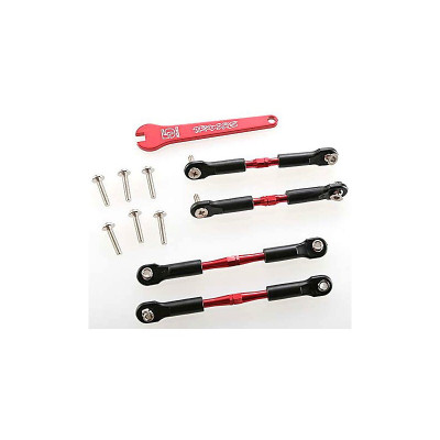 Stavitelná spojovačka 69/82mm hliník červený (2+2)