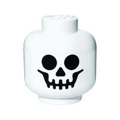 LEGO úložná hlava veká – Skeleton