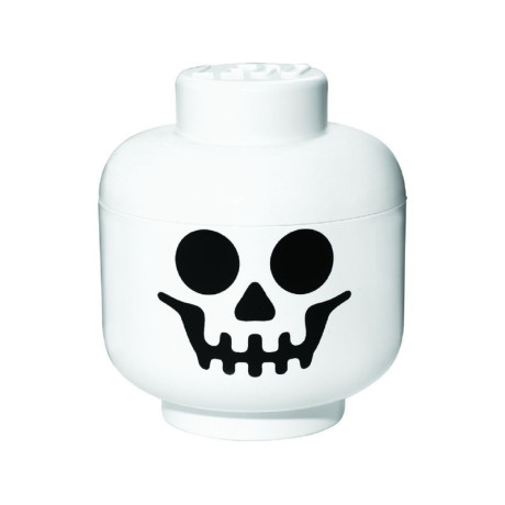 LEGO úložná hlava veká – Skeleton
