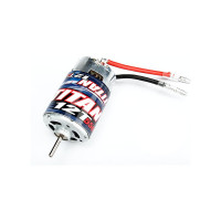 Egyenáramú Traxxas motor 3785, sorozat 550, 12 menetes. A motor legfeljebb 6 - 7 cellás NiMH akku használatára szánt, nem alkalmas párban telepíteni (E-Maxx, E-Revo DC verzió). Az E-Maxx, E-Revo vagy nagyobb feszültségűhez a 21 menetes Traxxas 3975/3975R motor alkalmazható.