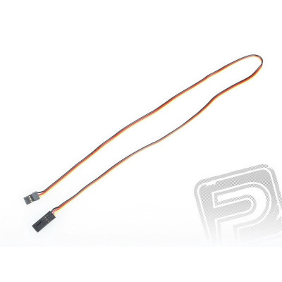 4605 S prodlužovací kabel 60cm JR plochý silný, zlacené kontakty