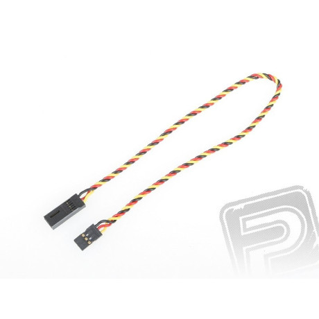 4610 S prodlužovací kabel 30cm JR kroucený silný, zlacené kontakty