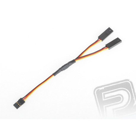 4701 S "Y"-kabel JR plochý silný krátký (15cm)