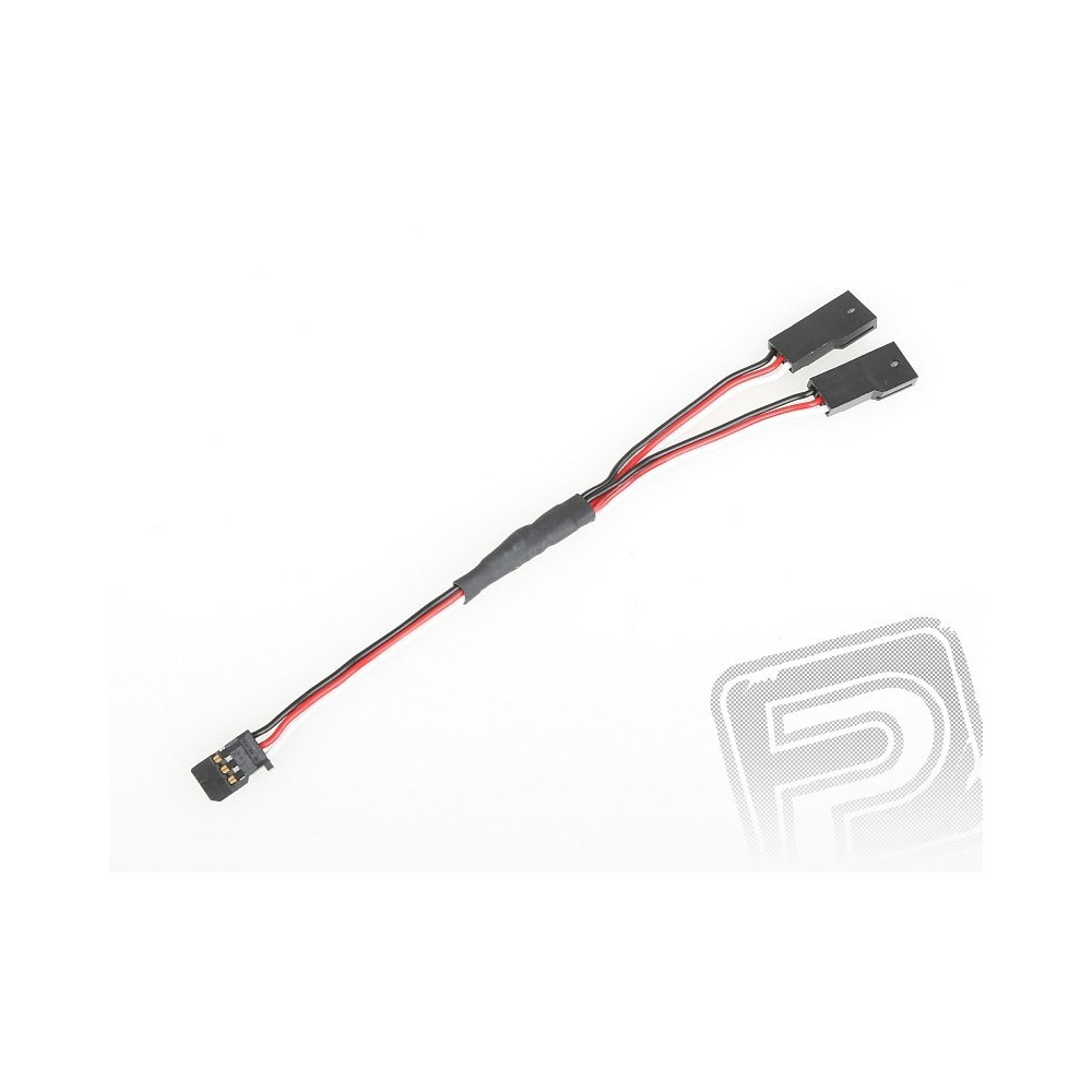 4701 J "Y"-kabel FUT plochý silný krátký (15cm) 4701 J "Y"-kabel FUT plochý silný krátký (15cm)