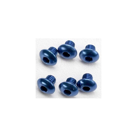 Šroub imbus půlkulatá hlava hliník M4x4mm (6)