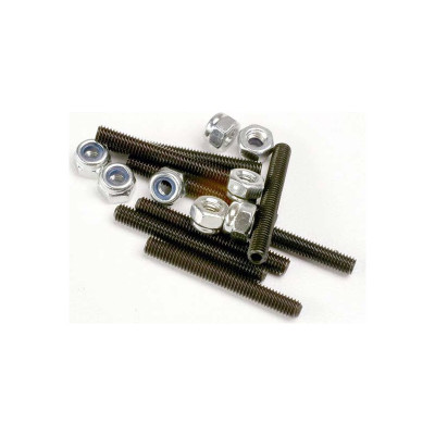 Červíky imbus ocel M3x25mm (8), matice M3 (8)