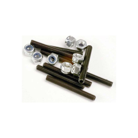 Červíky imbus ocel M3x25mm (8), matice M3 (8)