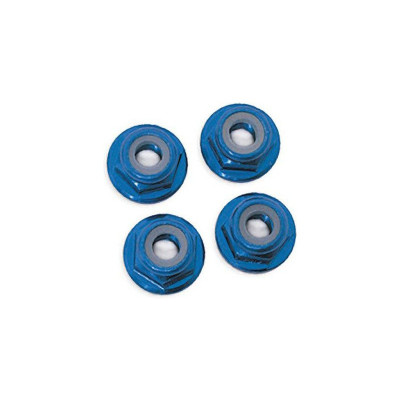 Matice s přír. samojistná hliník modrá M5 (4)