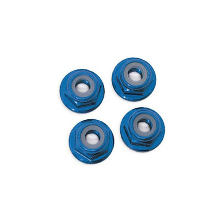 Matice s přír. samojistná hliník modrá M5 (4)