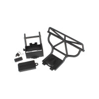 Pótalkatrész RC modellautókhoz Traxxas Nitro Slash: hátsó lökhárító, akkusdoboz