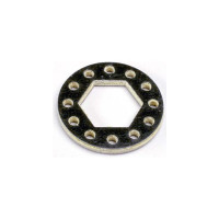 Pótalkatrész RC modellautókhoz Traxxas Nitro T-Maxx: kompozit féktárcsa.