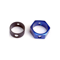 Pótalkatrész RC modellautókhoz Traxxas Nitro T-Maxx: alumínium fékadapter