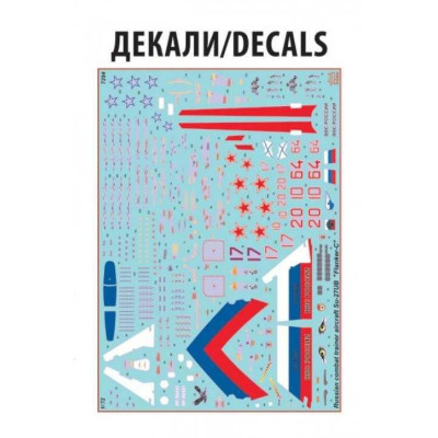 Model Kit letadlo 7294 - Sukhoi SU-27 UB "Flanker-C" (1:72)