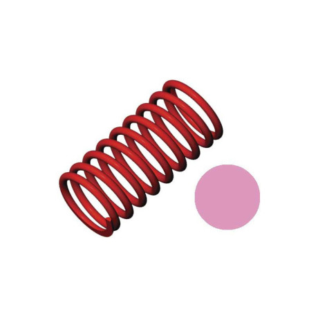 Pružina tlumiče GTR tuhost 5.4N/mm růžová (2)